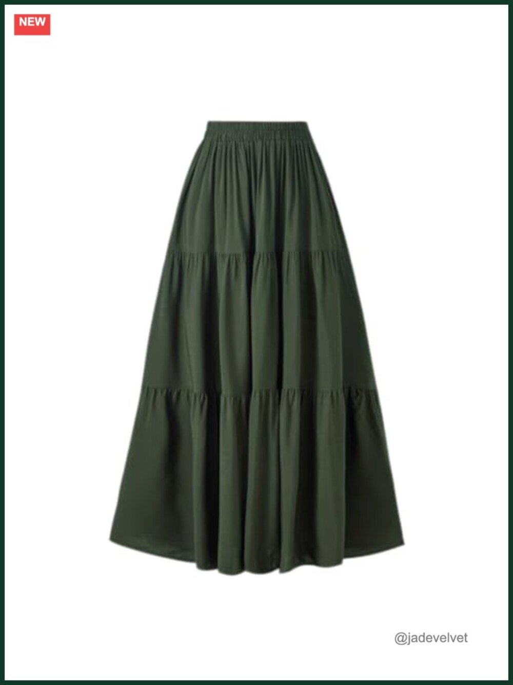 Ostoo Women's Flowy Renaissance Maxi Skirt with Pockets